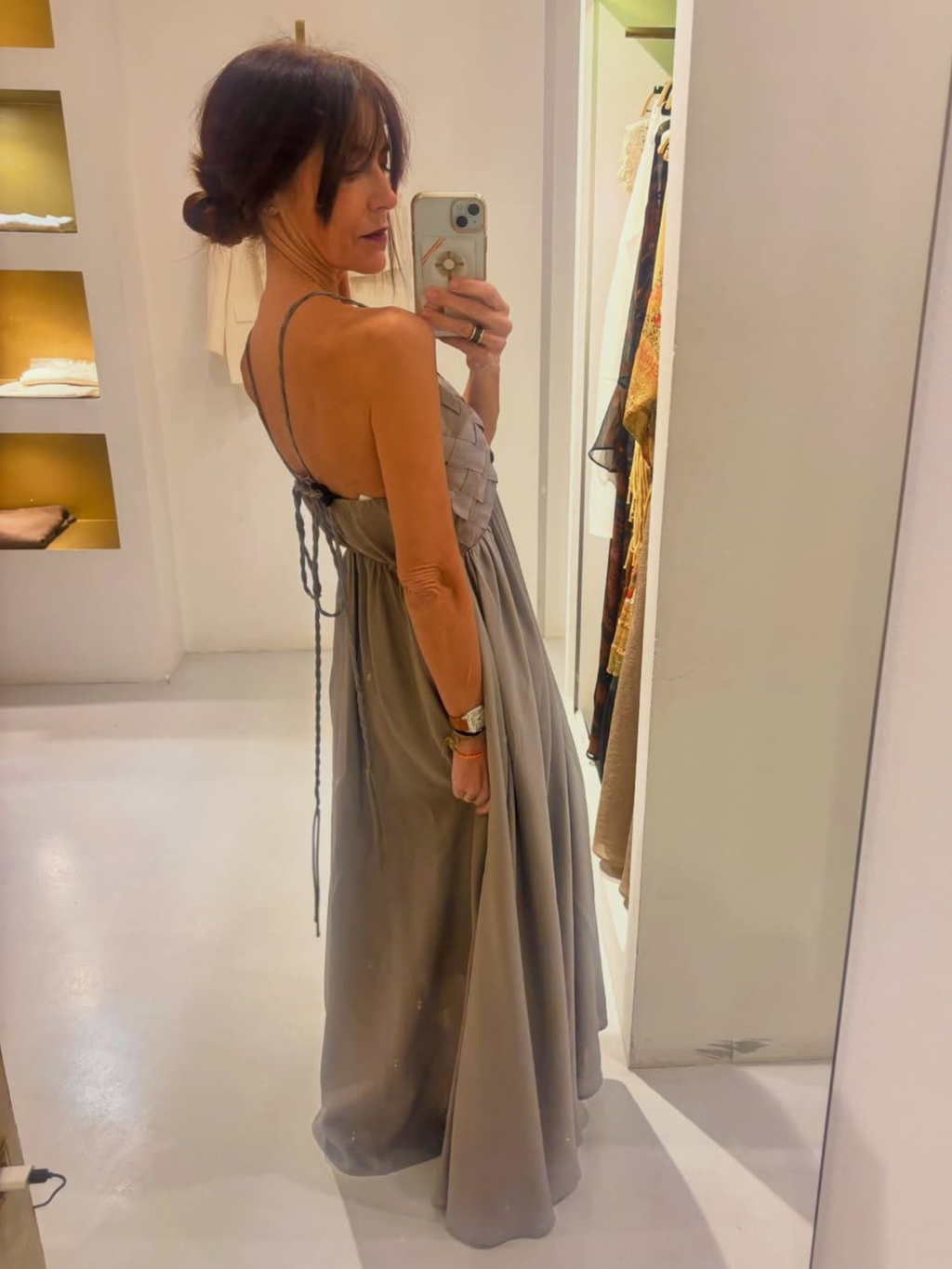 Vestido trenzado