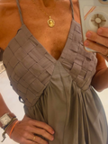 Vestido trenzado