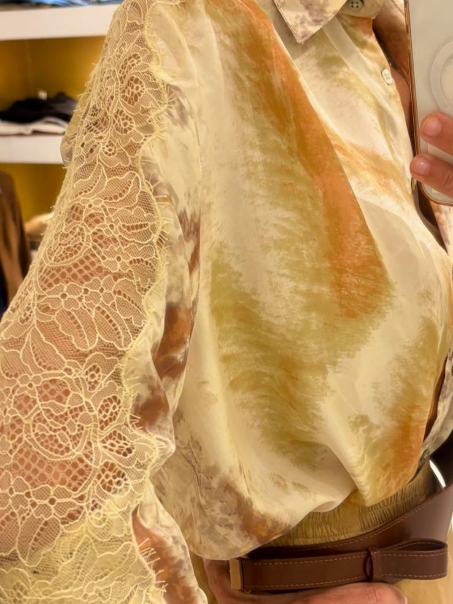 Camisa encaje