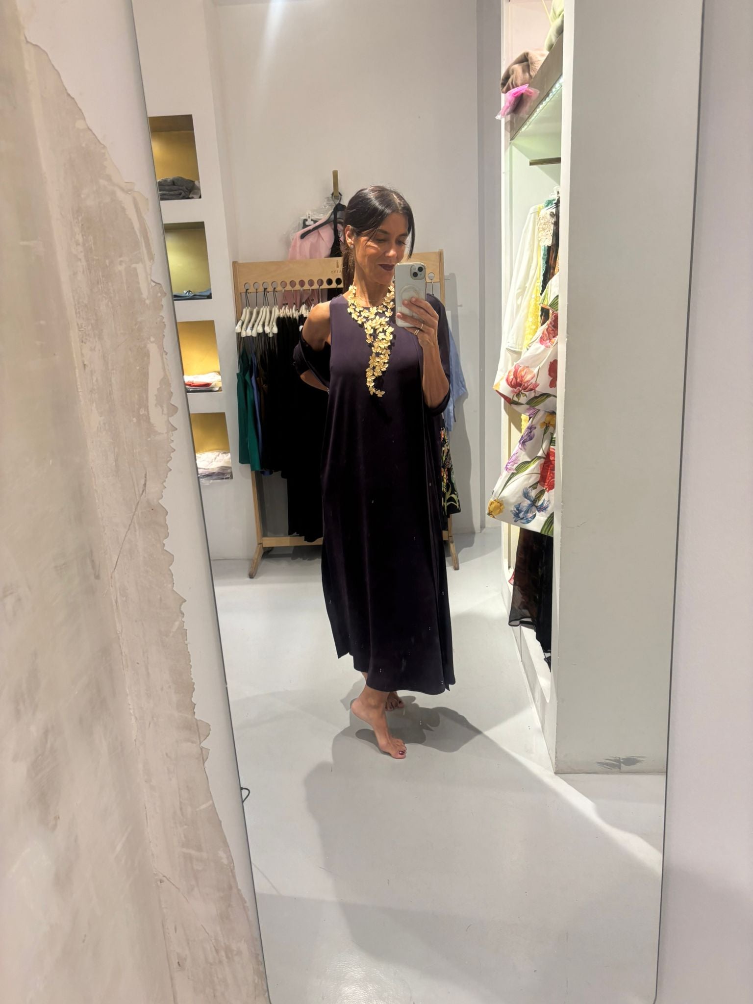 Vestido morado