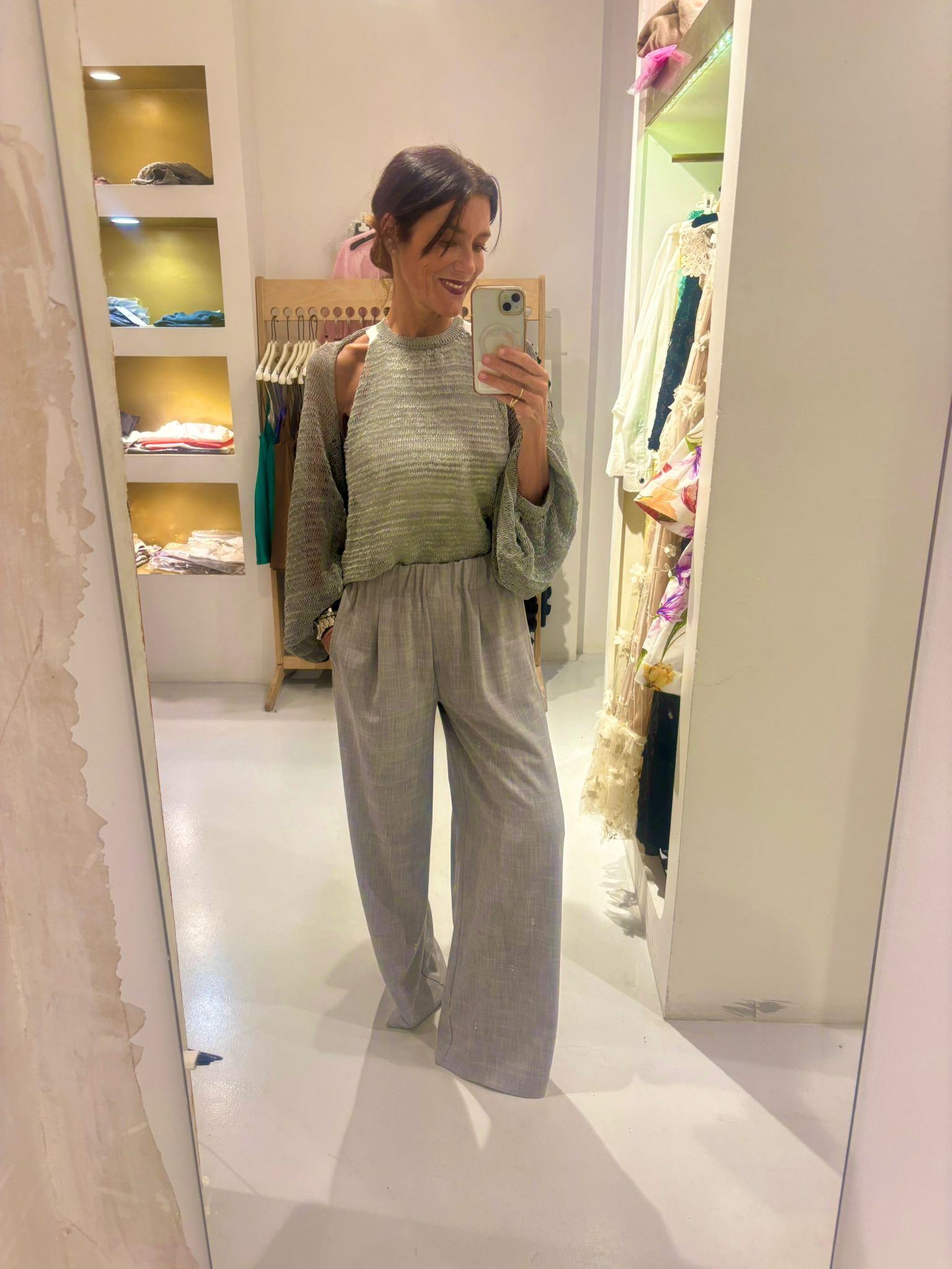 Twin set de ganchillo