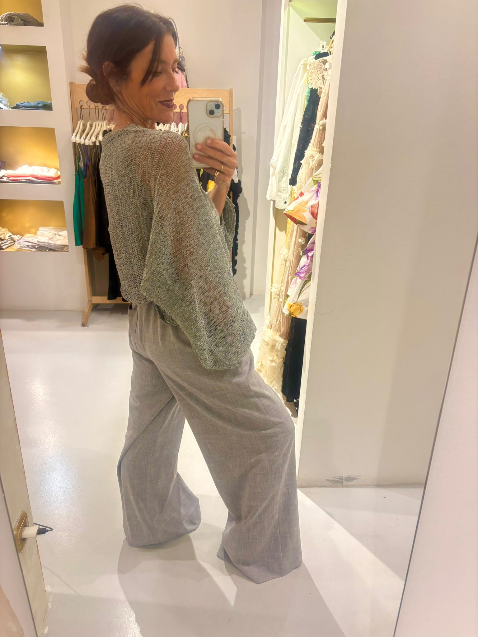 Twin set de ganchillo